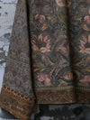 INTO THE EAST 25 Autumn/Winter Moss Green Dark Pattern Tussah Silk Cardigan Jacket ITE-E1DGAW001GR21JK-LV Green